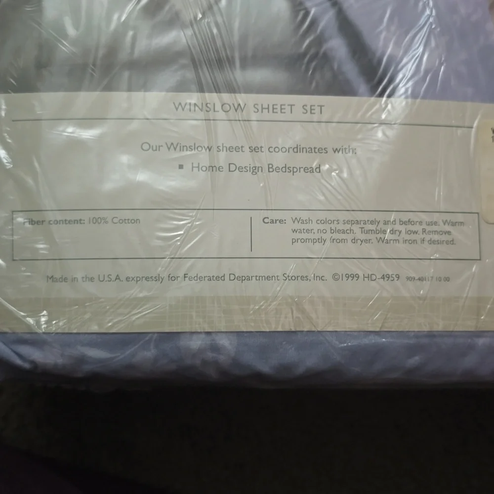 Home Design king sheet set - Picture 4 of 5